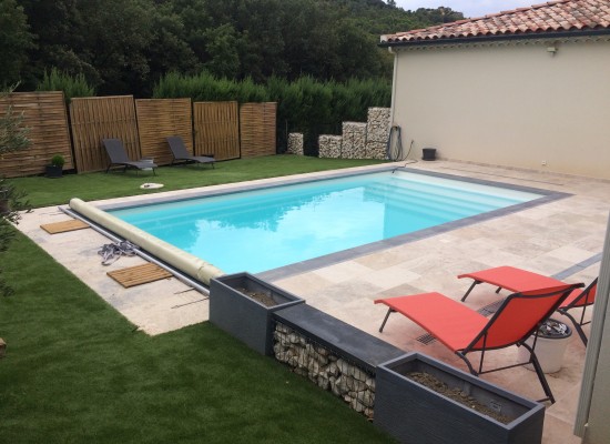 Piscine rectangle - WIDE 75 - Coloris : Blanc